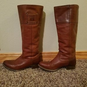 FRYE Brown Leather Boots